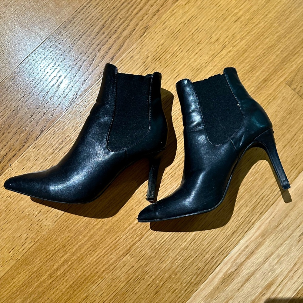 Black Point Toe Booties